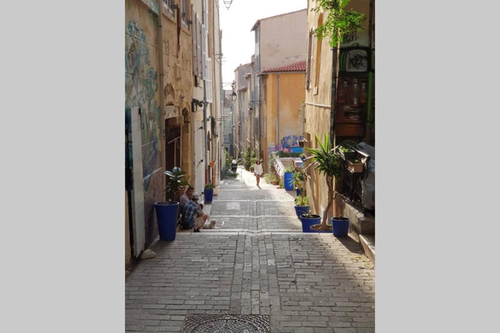 La Sardine Au Coeur Du Panier Appartement Marseilles Buitenkant foto