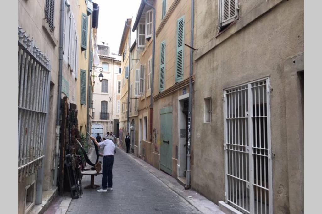 La Sardine Au Coeur Du Panier Appartement Marseilles Buitenkant foto