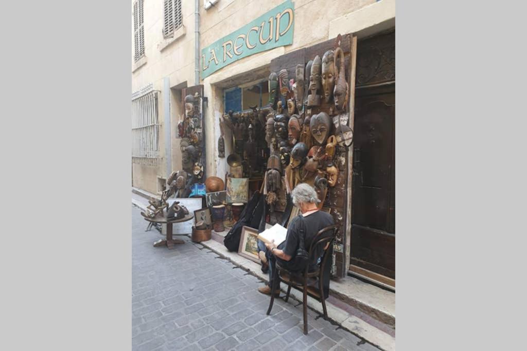 La Sardine Au Coeur Du Panier Appartement Marseilles Buitenkant foto
