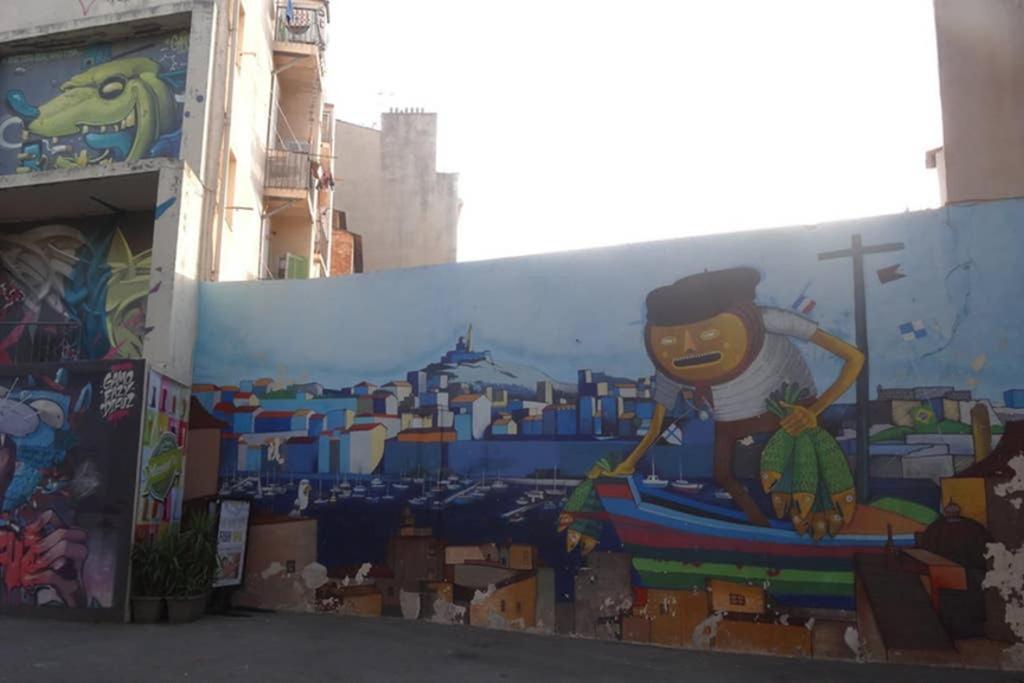 La Sardine Au Coeur Du Panier Appartement Marseilles Buitenkant foto